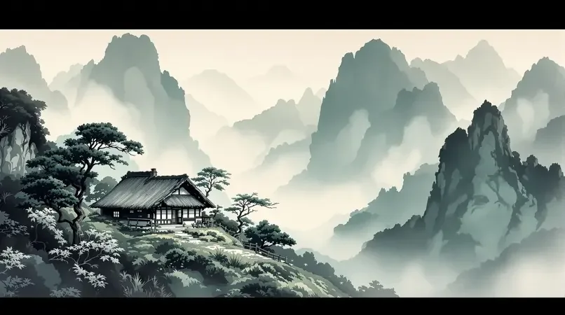 水墨山居